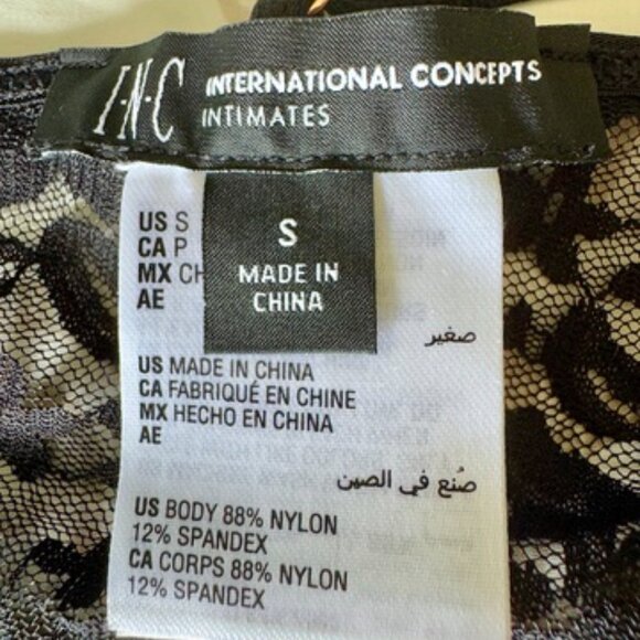 Womens Black Lace Bralette - Picture 6 of 8